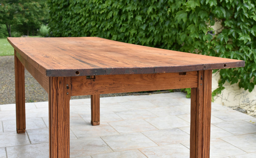 Miniature : Large 19th Century French Farmhouse Table