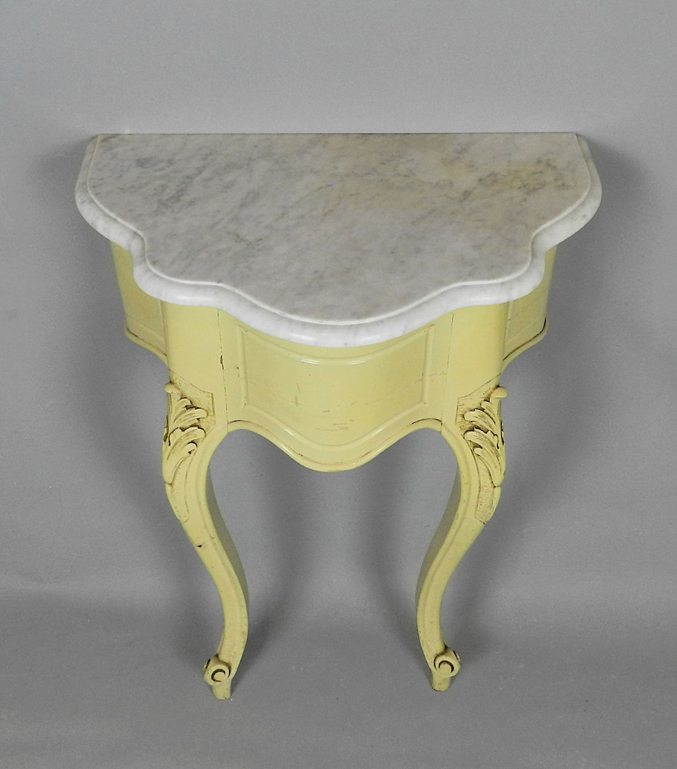 Thumbnail: Painted Antique French Console Table 19th Century Louis VX Style
