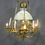 Miniature : Very Large French Chandelier in Bronze & Opaline Napoleon III Period