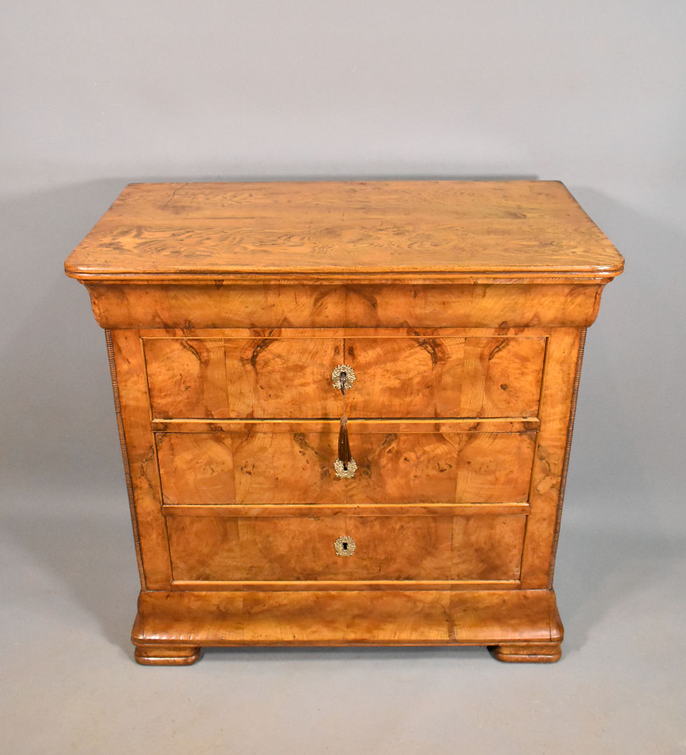 Miniature : Commode Epoque Louis Philippe en Orme 19ème siècle