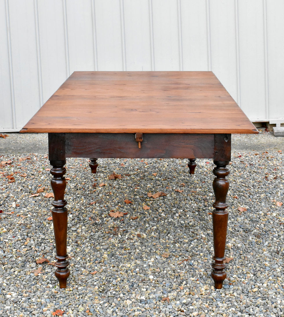 Thumbnail: Antique French Oak Farmhouse Table