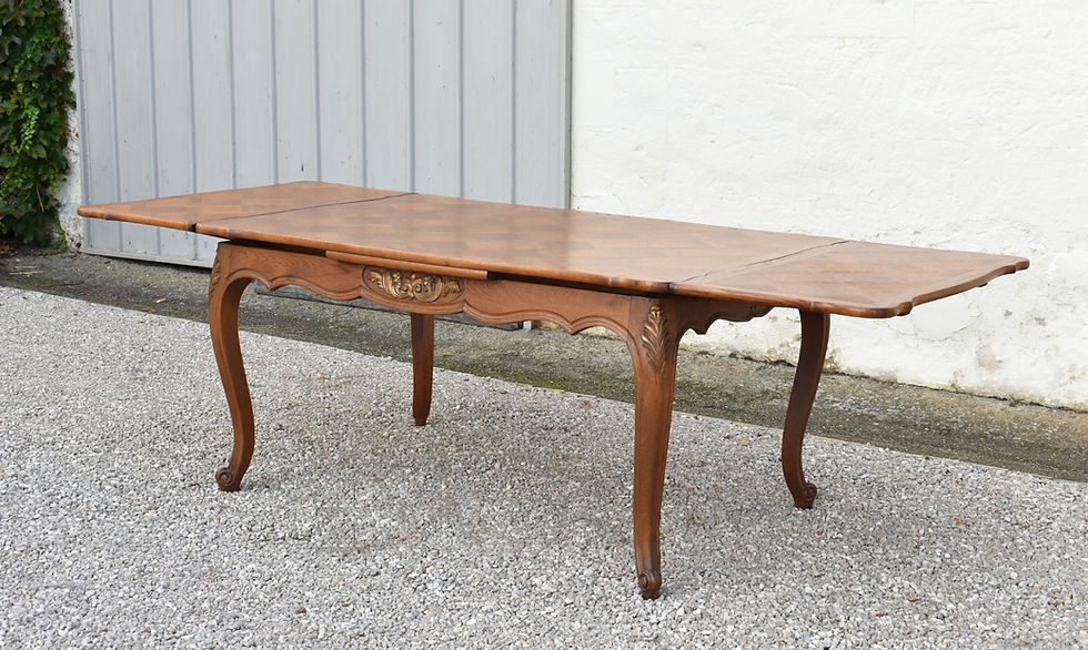Thumbnail: French Oak Parquetry Top Dining Table