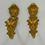 Miniature : French Gilt Bronze Antique Curtain Tie-Backs
