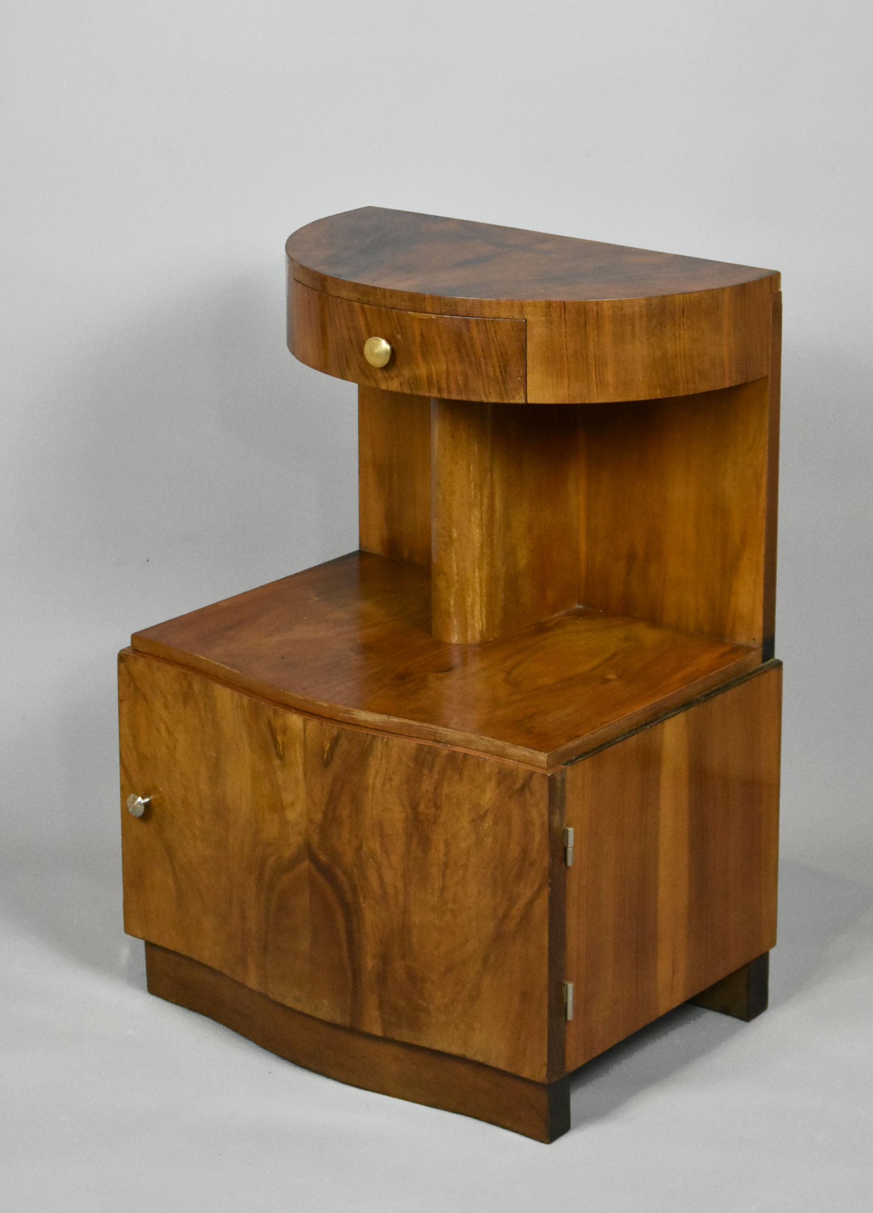 French Art Deco Bedside Cabinet