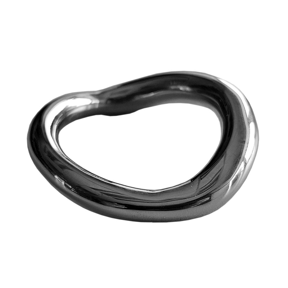 Stainless Steel Ergonomic Cock Ring