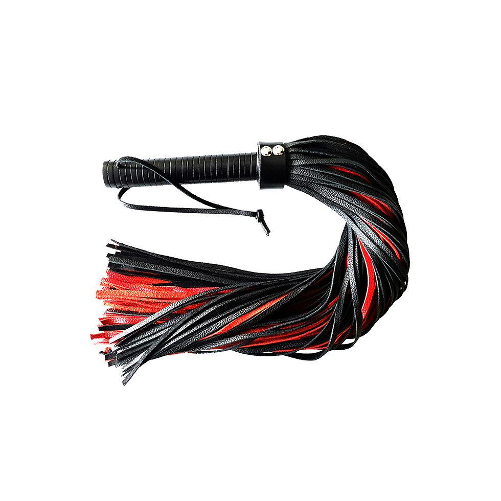 Thumbnail: Leather Handle, Leather Flogger