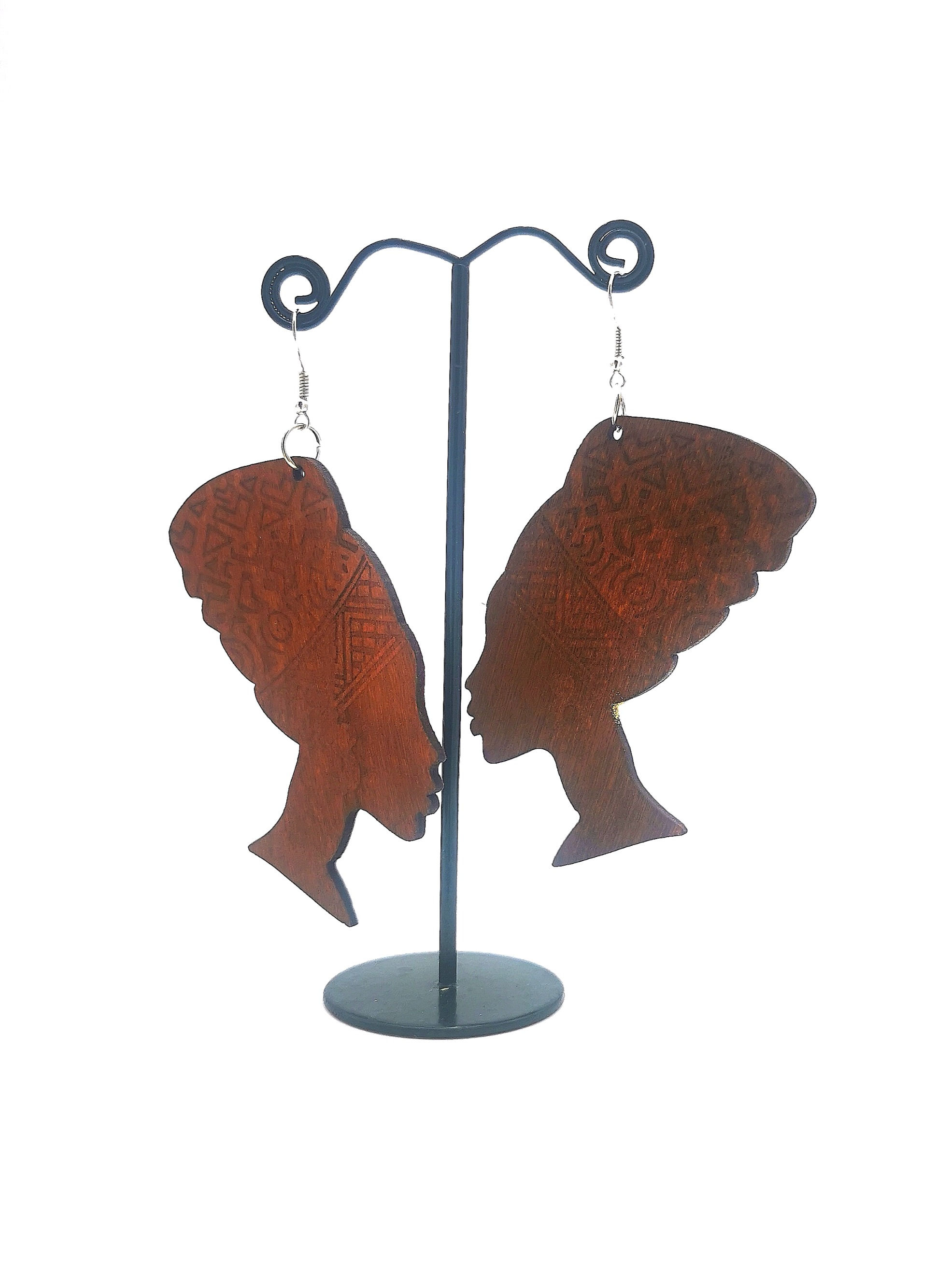 Boucles d'oreilles BOBOGYAL Marron