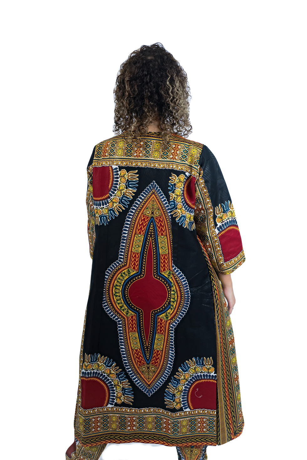 Miniature : Ensemble Kimono AYOKO Modèle Unique Pantalon Manches 3/4