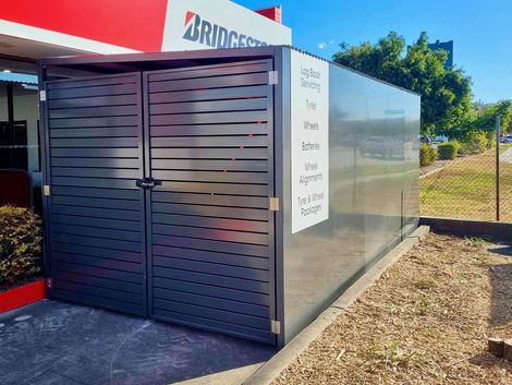 Custom shed for storage