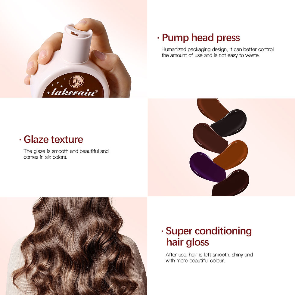 Miniatura: Super Conditioning Permanent Hair Color Gloss 100ml Moisturizing Shiny Smooth Br
