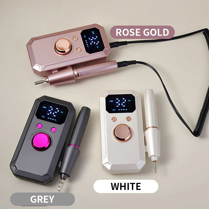 Miniatura: Professional Rechargeable Electric Nail Filer, Portable Cordless Nail Filer, Hig