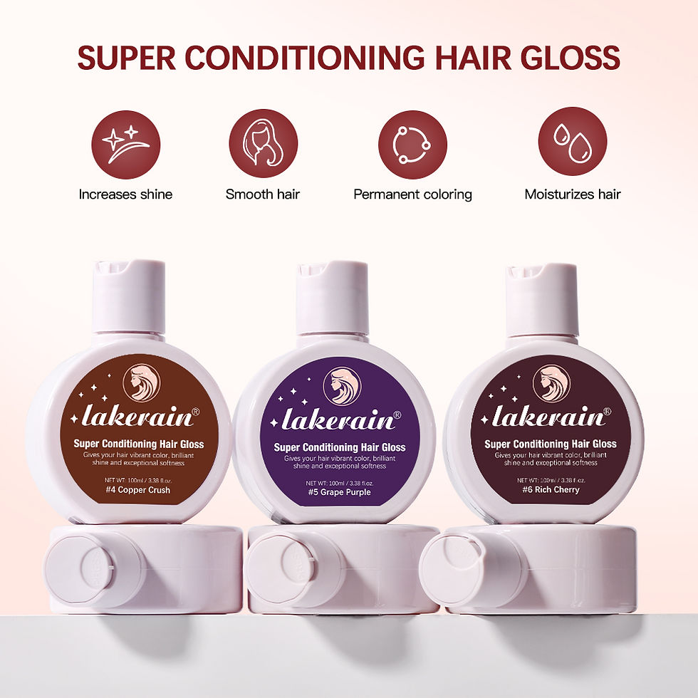 Miniatura: Super Conditioning Permanent Hair Color Gloss 100ml Moisturizing Shiny Smooth Br