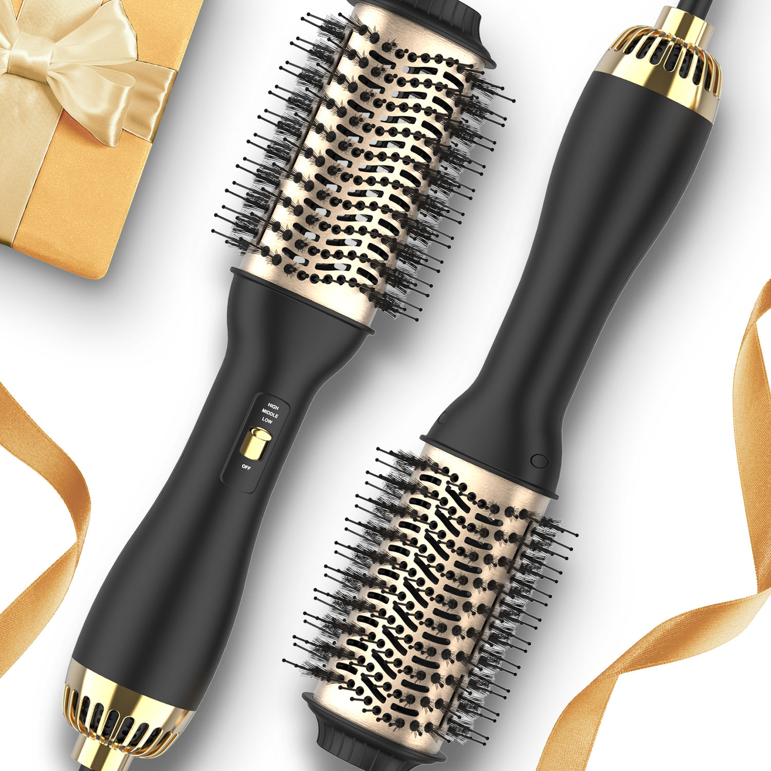 LISAPRO One-Step Hot Air Brush&Volumizer PLUS 2.0 Hair Dryer and Hair Styler New