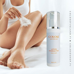 Colosen Lotion Corporelle vartaloemulsio on erittäin ravitseva ja hoitava emulsio kuivalle iholle. Vahvistaa ihon suojamuuria ja suojaa siten ihoa. Rauhoittaa ihoa ja antaa miellyttävän tunteen. Vähentää tehokkaasti kuivan ihon kireää tunnetta.