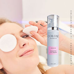 Hajusteeton,
herkän ja kuivan ihon silmänympärysvoide kosteuttaa, rauhoittaa ja pehmentää ohutta silmänympärysihoa. Sopii myös helposti ärtyvälle ja atooppiselle iholle.