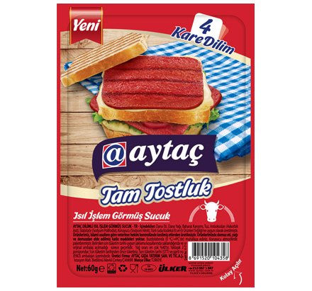 Tam Tostluk Dana Kare Sucuk - 60g
