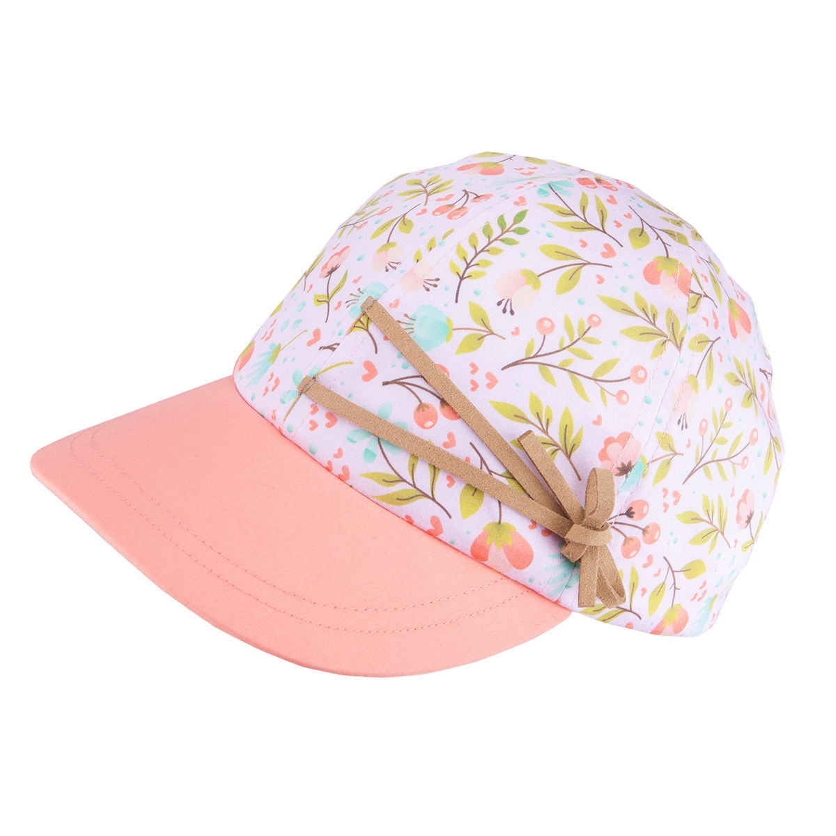 Peach Cotton Summer Cap for Girls TuTu Brand