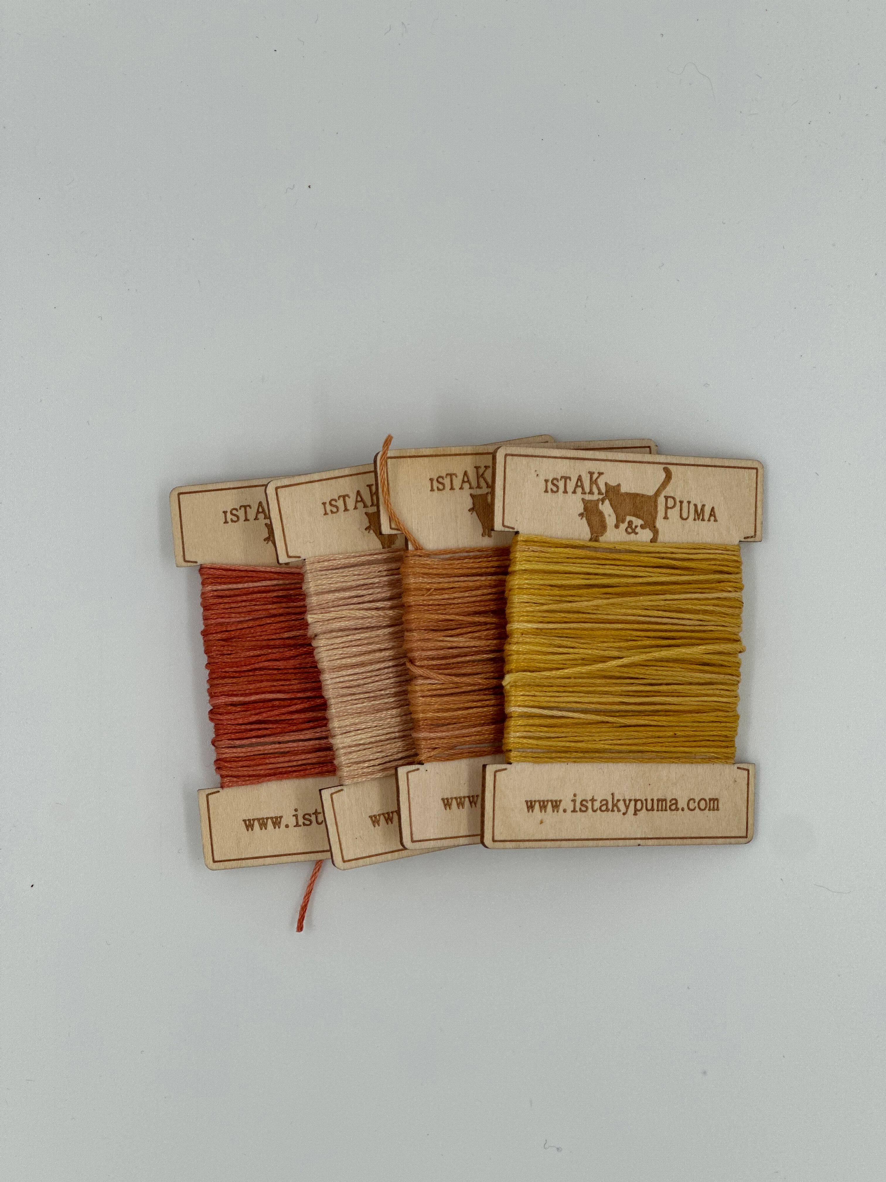 Hilo mouliné - naranjas