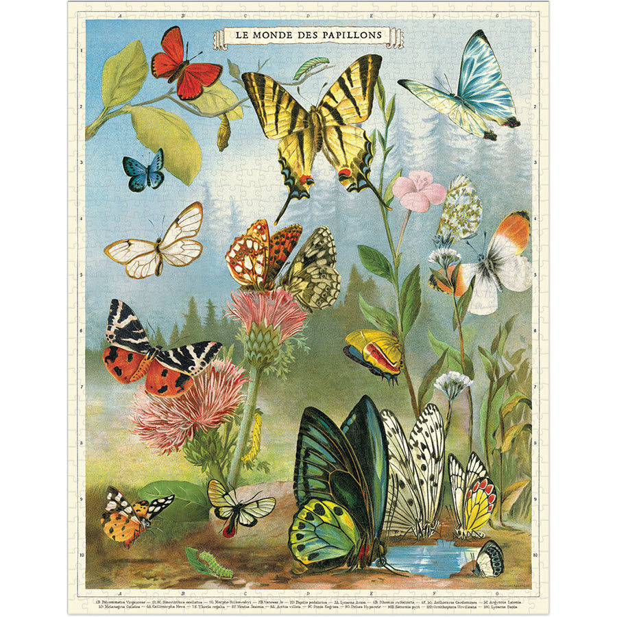 Thumbnail: World of Butterflies Puzzle