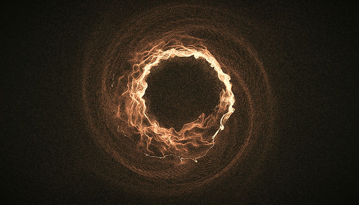 Fire Element 2_ Each Buddhist Element is a Force so I used HoudiniFX PopNet (point network