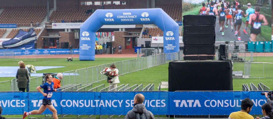 Patrick Brucker läuft in Amsterdam als Zwölfter ins Olympiastadion