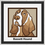 Thumbnail: Dog  Breed letters A - C  - Wooden 6 Layer Mandala