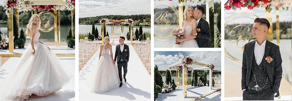 Оформление свадьбы в малиновом цвете Студия декора "Династия Кинаст"