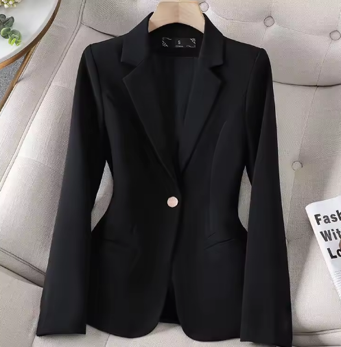 Miniatura: Blazer Feminino ZARA,  Casual, Slim Fit, Comprimento Curto, Manga Longa