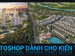 Action photoshop kiến trúc