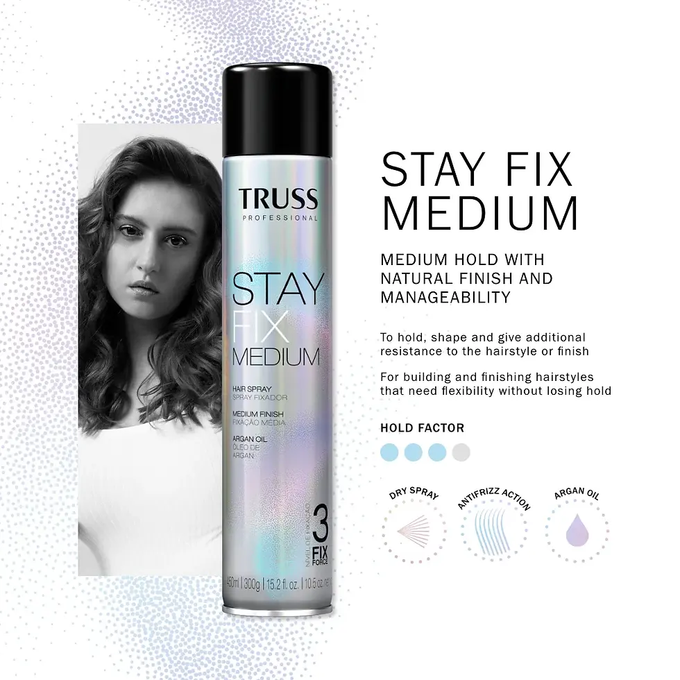 Thumbnail: TRUSS STAY FIX MEDIUM HOLD HAIRSPRAY 450ML / 15.2 FL.OZ