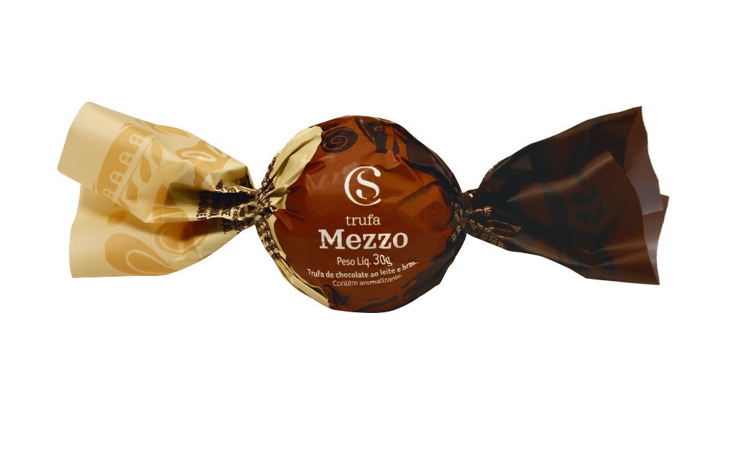 CACAU SHOW TRUFA MEZZO (PACK of 4 x TRUFAS 30g)