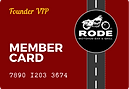 RED MEMBER CARD