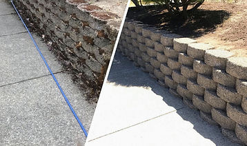 Retaining wall restoration