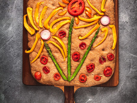 Spring Flower Focaccia!