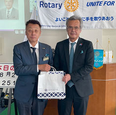 第2512回 ｢時田ガバナー公式訪問｣