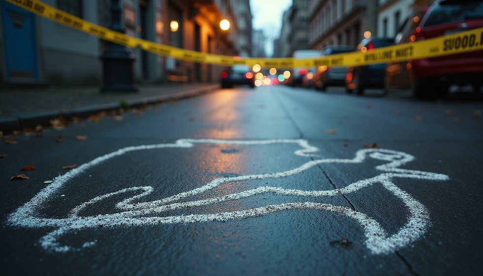 Chalking Dead Bodies in Hollywood Movies