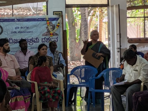 9th February, 2026 : Adv Ashwini and Srikara Visited to Booshakthi Kendra and witnessed the 'Adijan Darshana' at Tumkur.