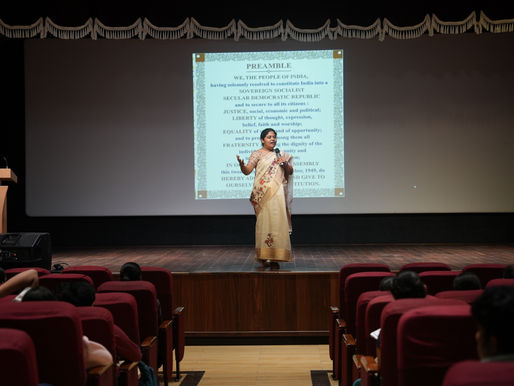 August 14th, September 1st and 9th, 2025 : Constitutional Law Awareness Series at St. Joseph’s College of Commerce