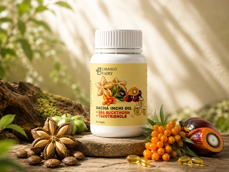 Sacha Inchi Oil + Sea Buckthorn + Tocotrienol