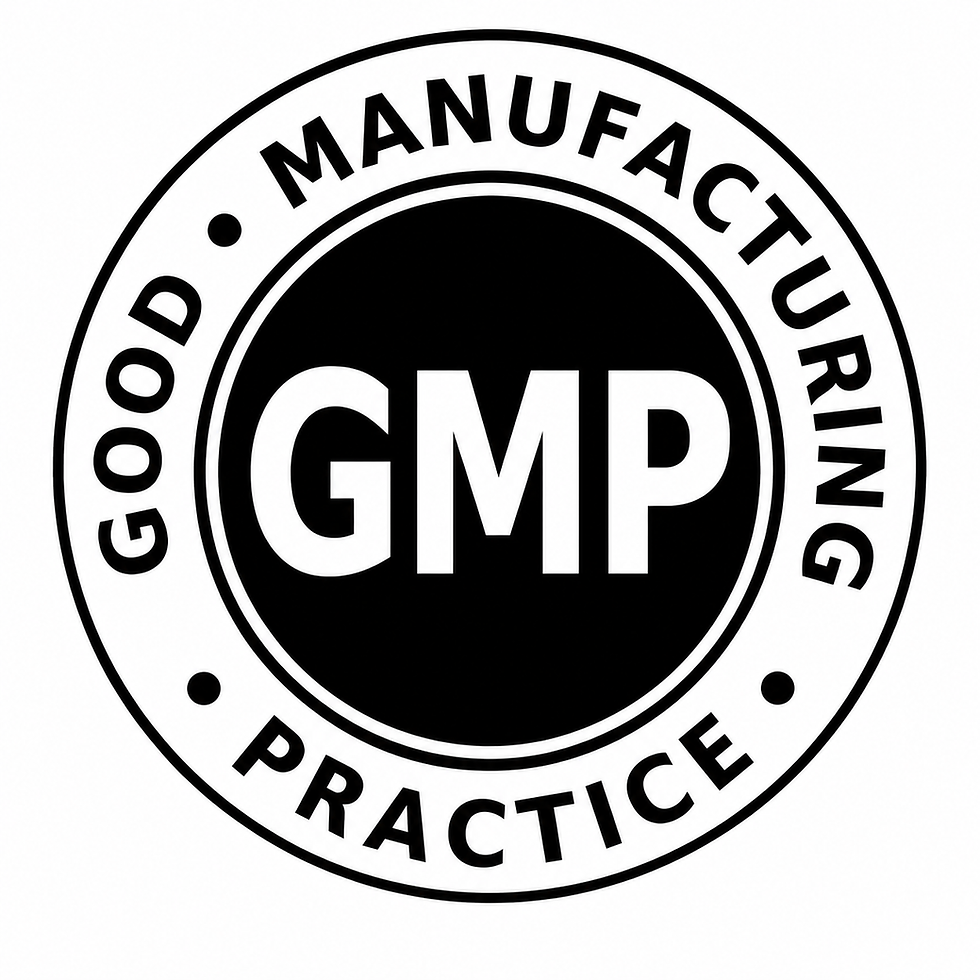 GMP certification badge for Borneo Fairy quality assurance