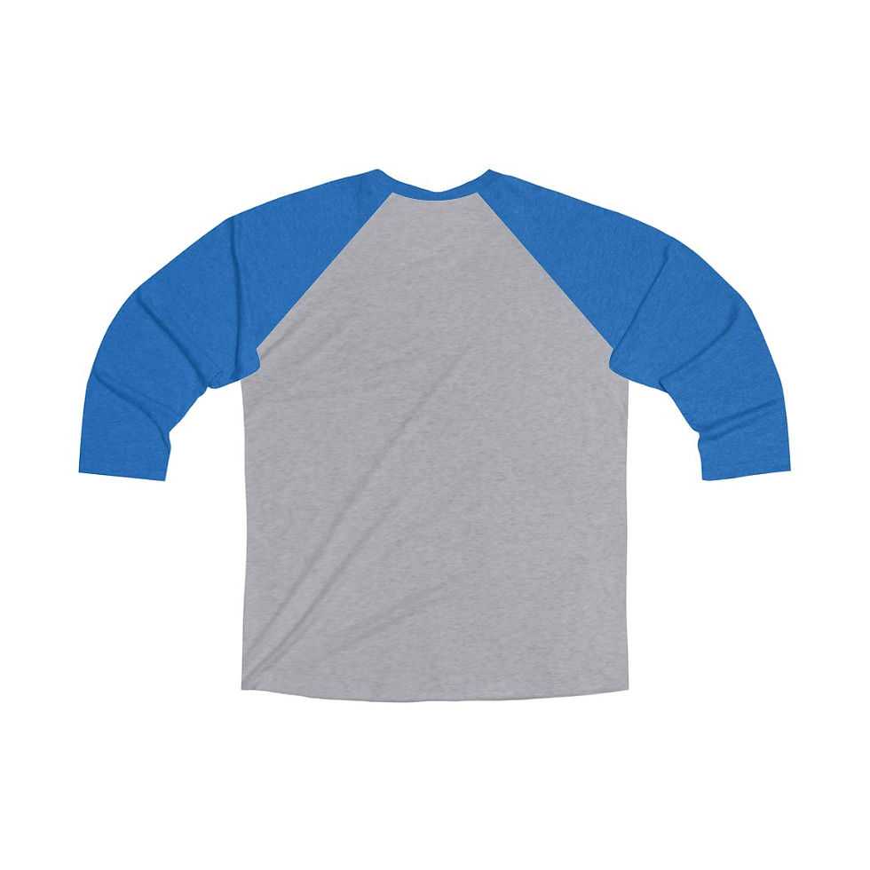 Thumbnail: DerbyLove Santa Anita Long Sleeve Unisex Tri-Blend Raglan Tee Streetwear