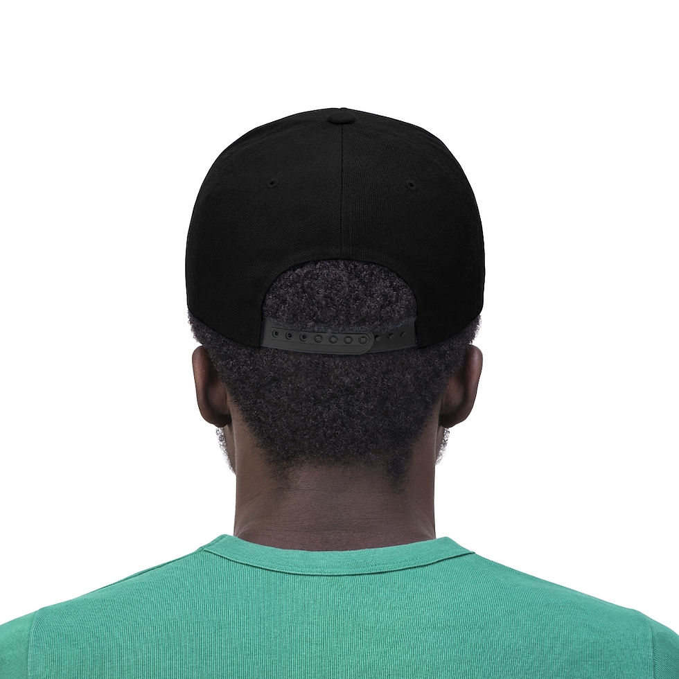 Thumbnail: DerbyLove Los Alamitos Unisex Flat Bill Hat Fitted Snapback Hip-hop Hat