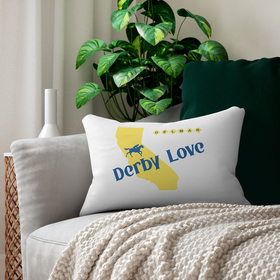 Thumbnail: DerbyLove Delmar Lumbar Zipper Pillow Indoor Water Resistant Cushion
