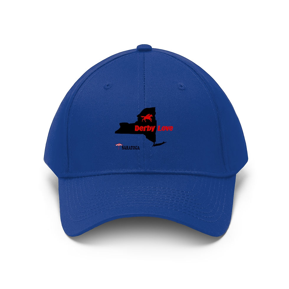 Thumbnail: DerbyLove Saratoga Unisex Twill Hat Outdoor Baseball Cap
