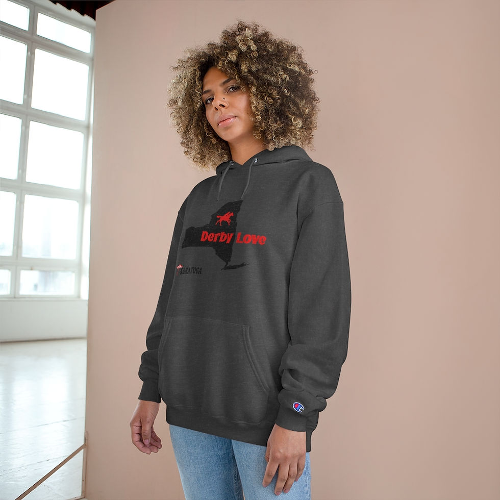 Thumbnail: DerbyLove Saratoga Hooded Long Sleeve Champion Hoodie Tracksuit