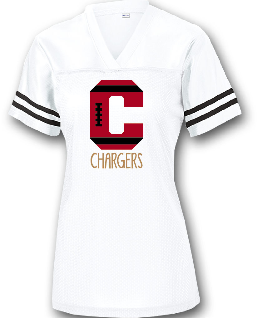 Football Letter Glitter Jersey Star Sports Keller