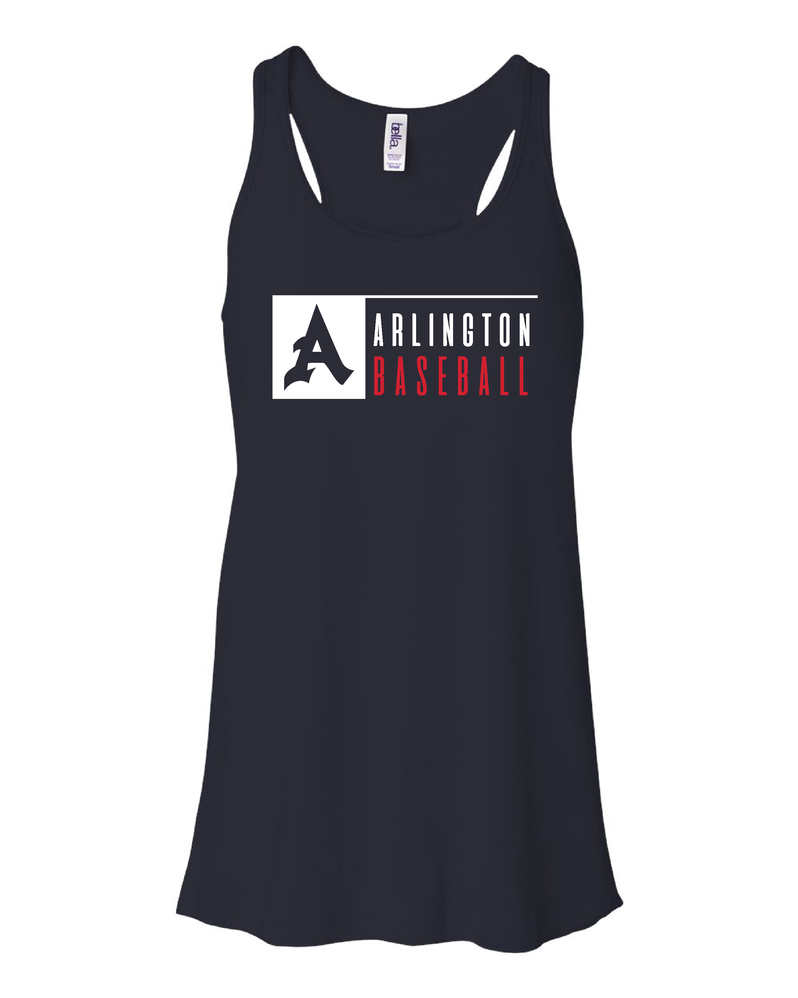 ARLINGTON- BOX BELLA TANK- NAVY