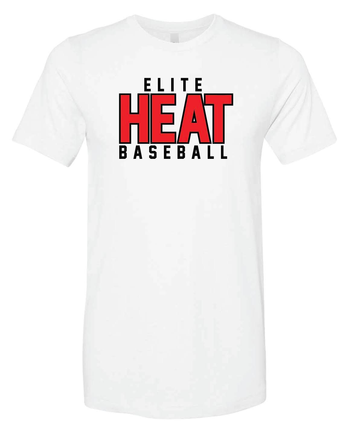 HEAT FAN TEE- WHITE