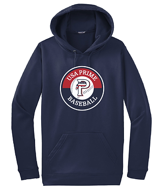 USA PRIME- CIRCLE HOODIE- NAVY