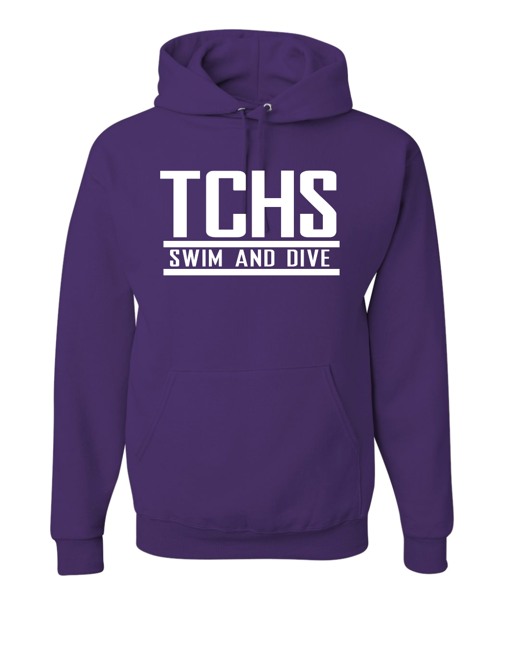 TCHS SWIM PURPLE HOODY